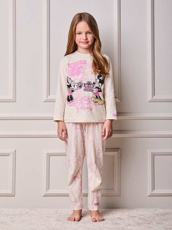 Animê Girls' Set – Pajama Birthday Mickey