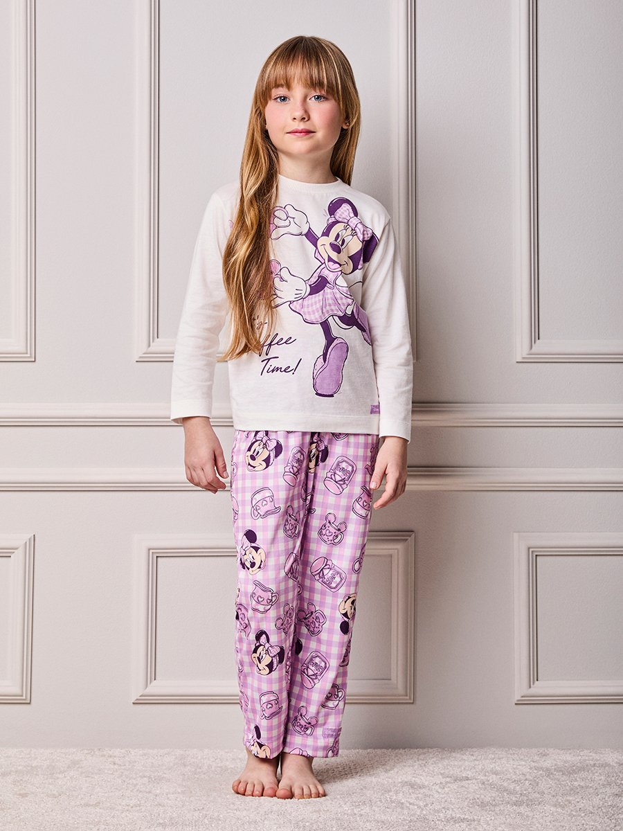 Vichy It's Coffee Time Children's Anime Girl Pajama Set