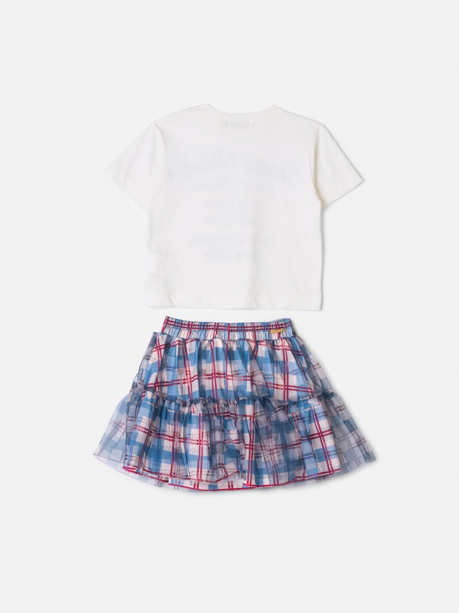 Children's Anime Girl Set Embroidered with Sequins
