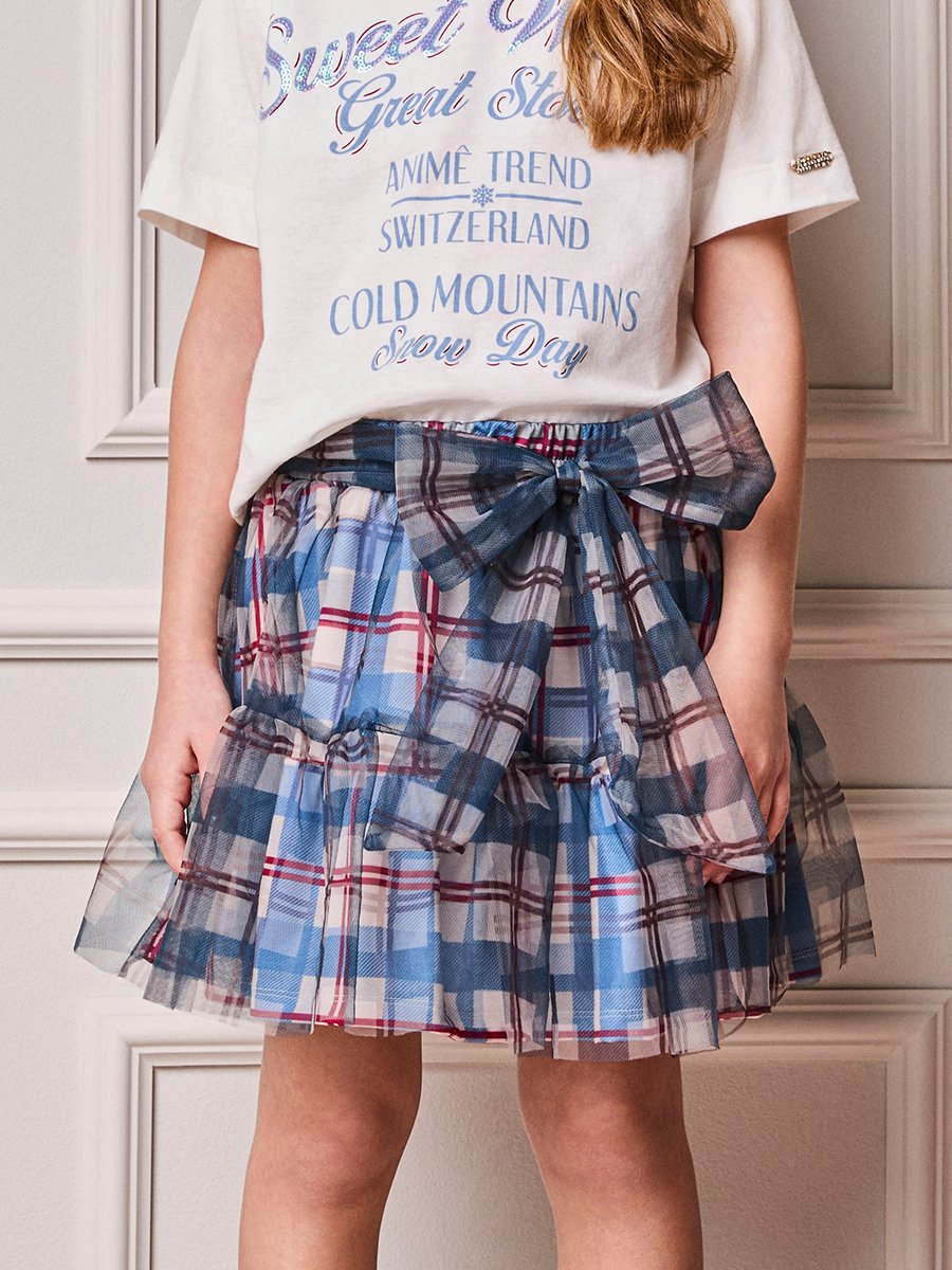 Children's Anime Girl Set Embroidered with Sequins