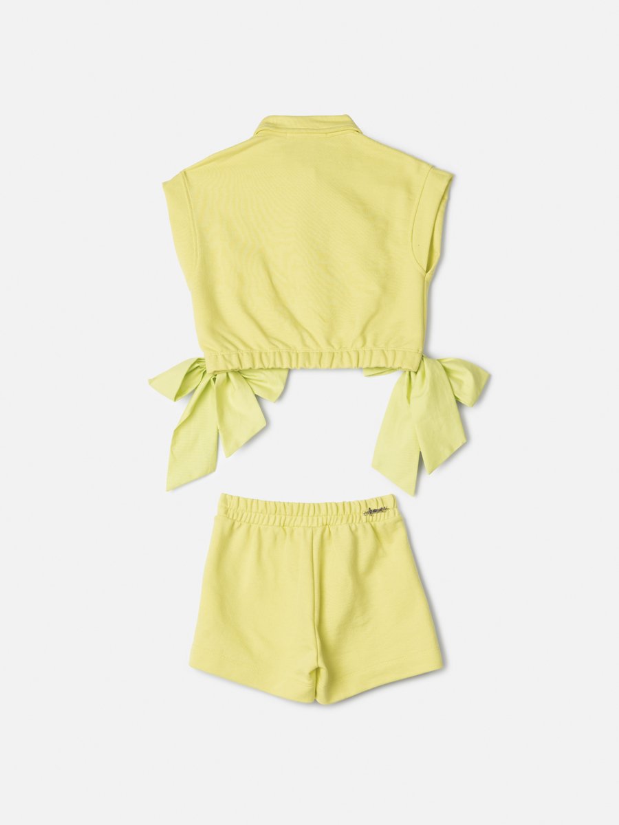 Children's Set Animê Polo with Maxi Bows