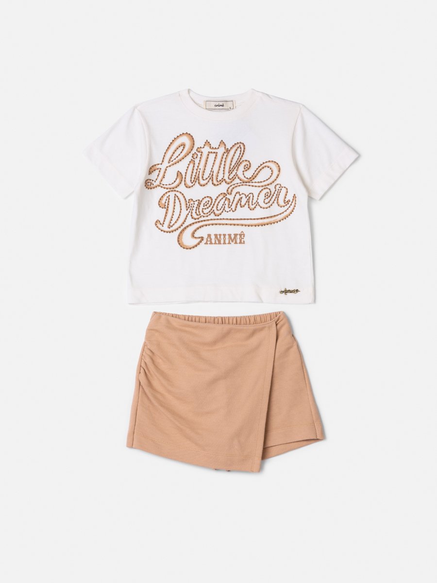 Little Dreamer Anime Girl Children's Set with Rhinestones