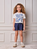 Anime Girl Children's Set with Rhinestones and Pendant