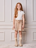Anime Girl Children's Set with Heart Embroidery and Pendant