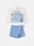 Anime Girl Children's Set with Tulle Bow