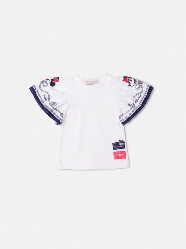 Minnie Children's Blouse with Evasê Sleeves