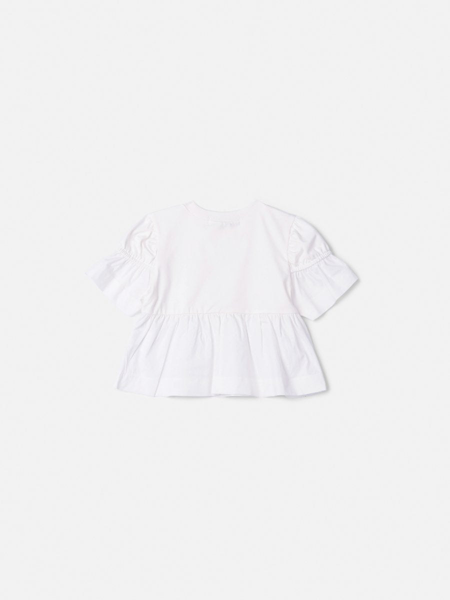 Children's Blouse with Ruffles