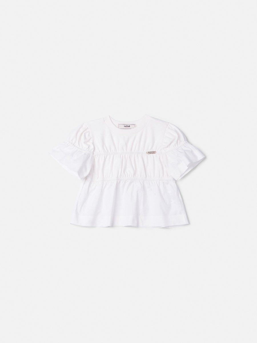 Children's Blouse with Ruffles
