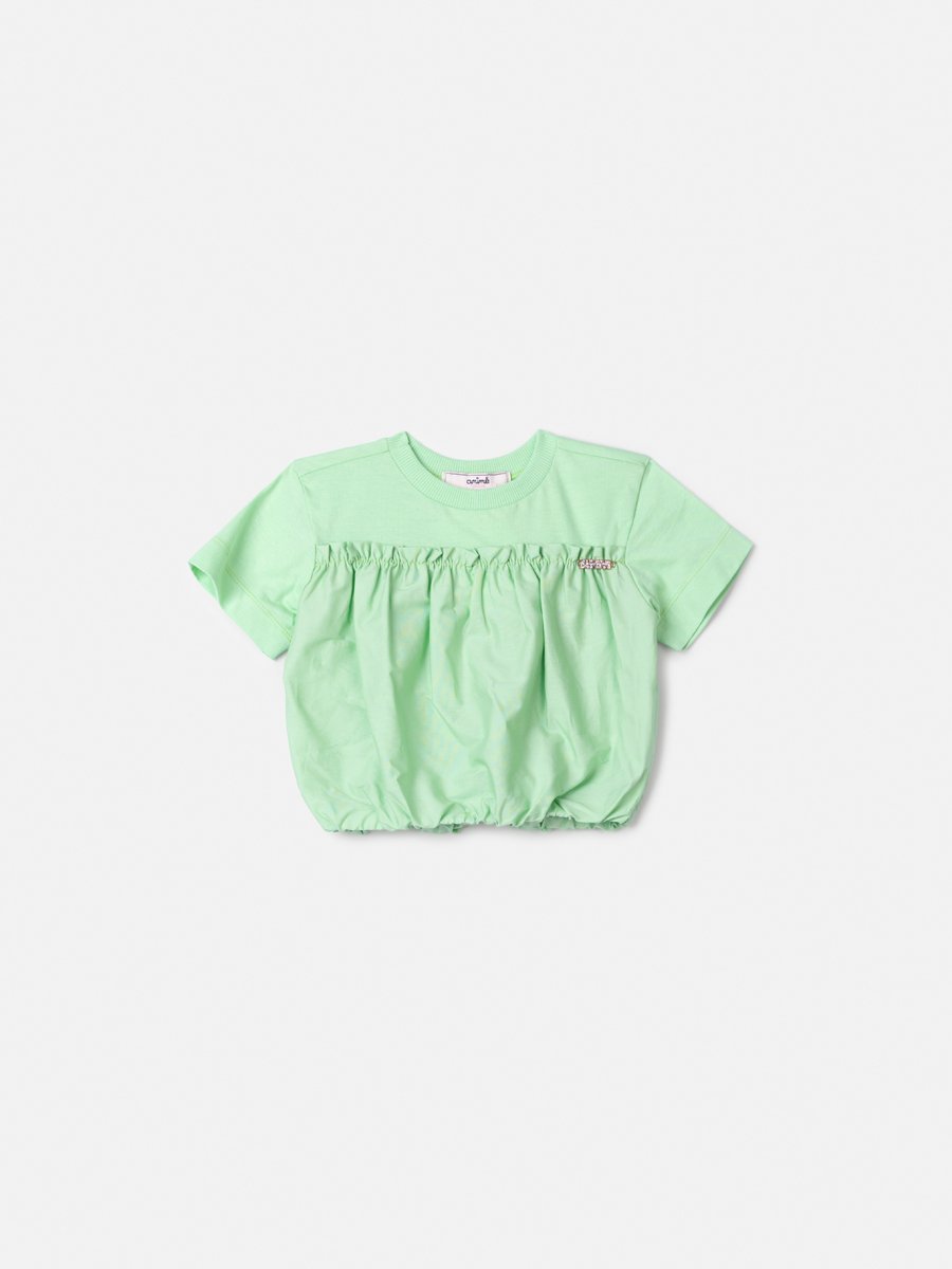 Mint Green Balloon Blouse