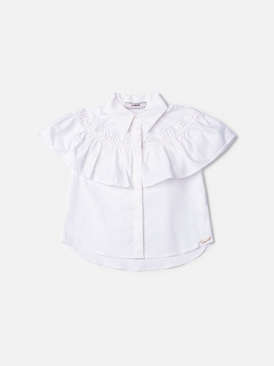 Children's Shirt with Ruffles