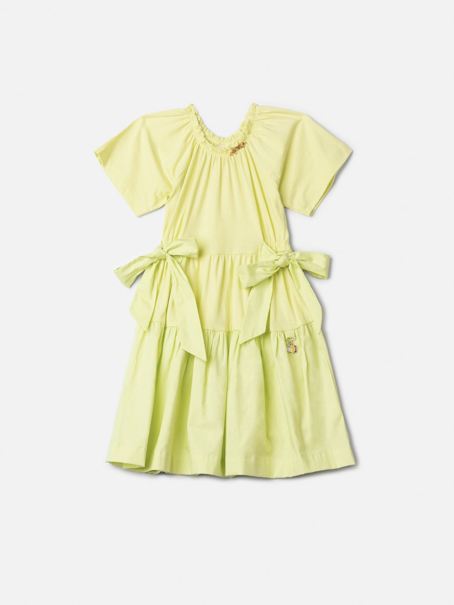 Children's Dress with Friezes and Bows