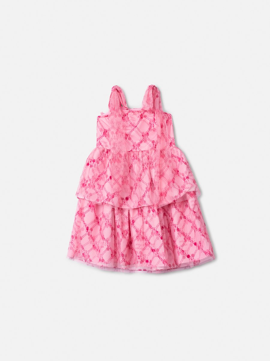 Minnie Disney Children's Tulle Dress with Grid
