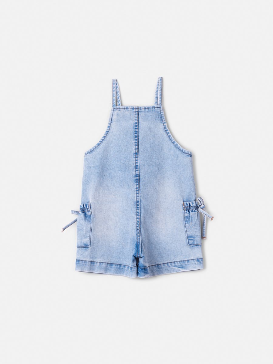 Children's Jeans Overalls with Pockets