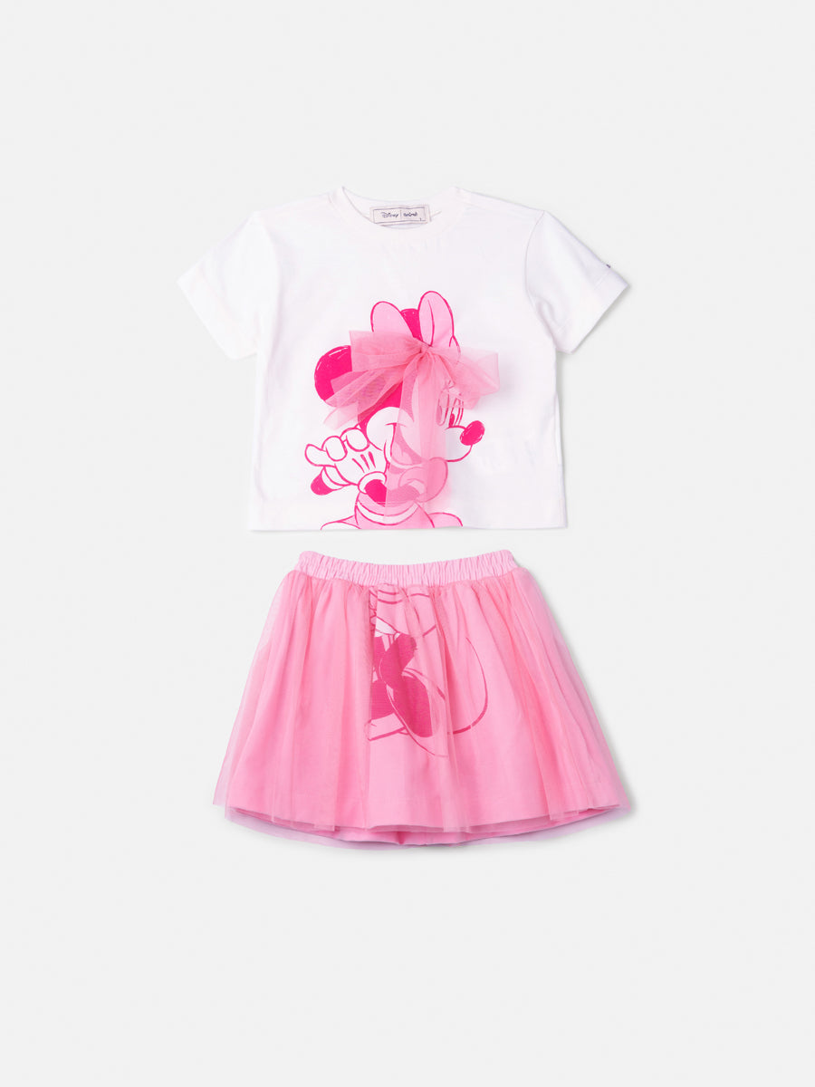 Minnie Children's Set with Tulle Bow