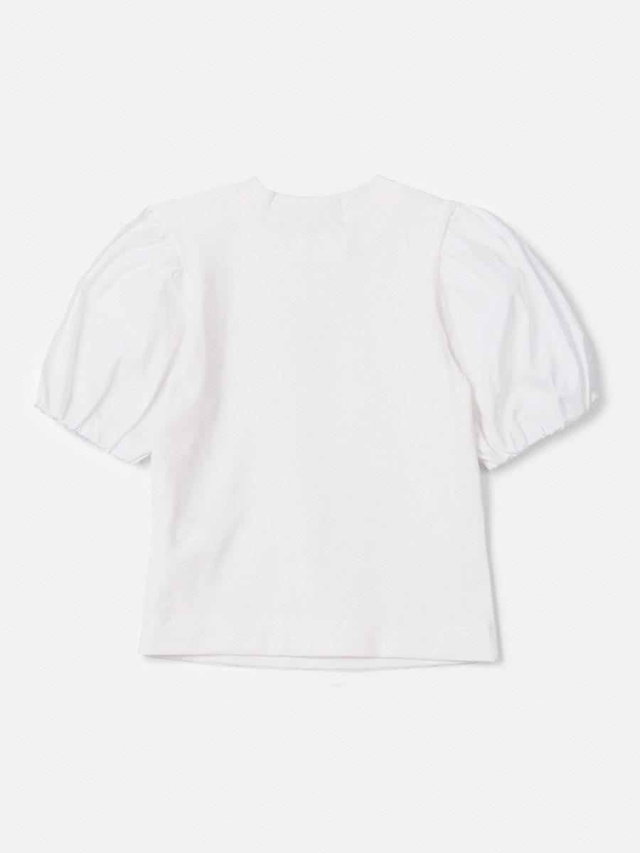 Off Blouse with Daisy Duck Patch