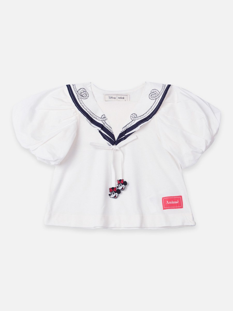 Disney Children's Blouse with Navy Collar