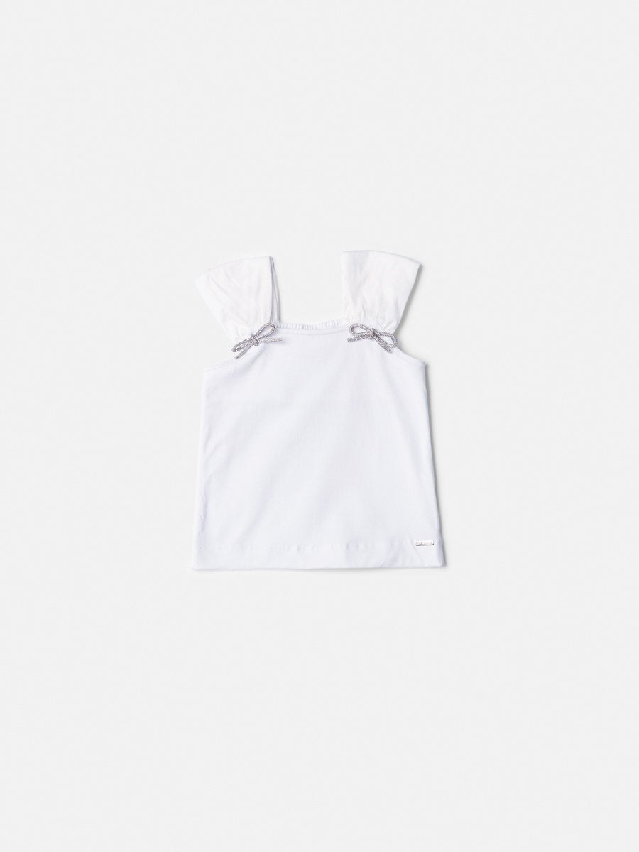 Children's Strap Blouse with Bows