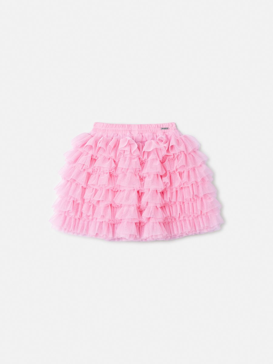 Children's Pink Tulle Tutu Skirt