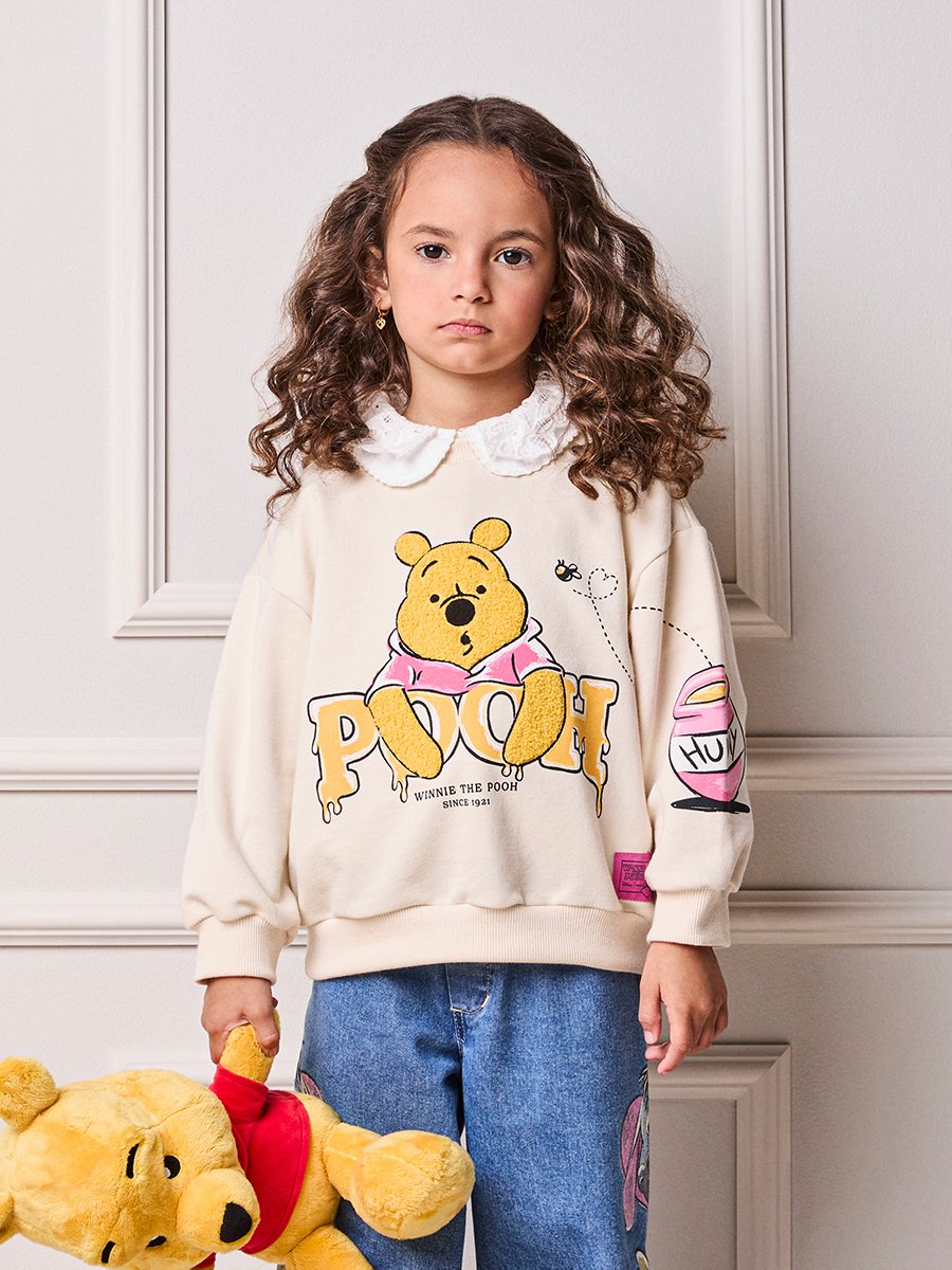 Children's Coat Anime Pooh Sweatshirt