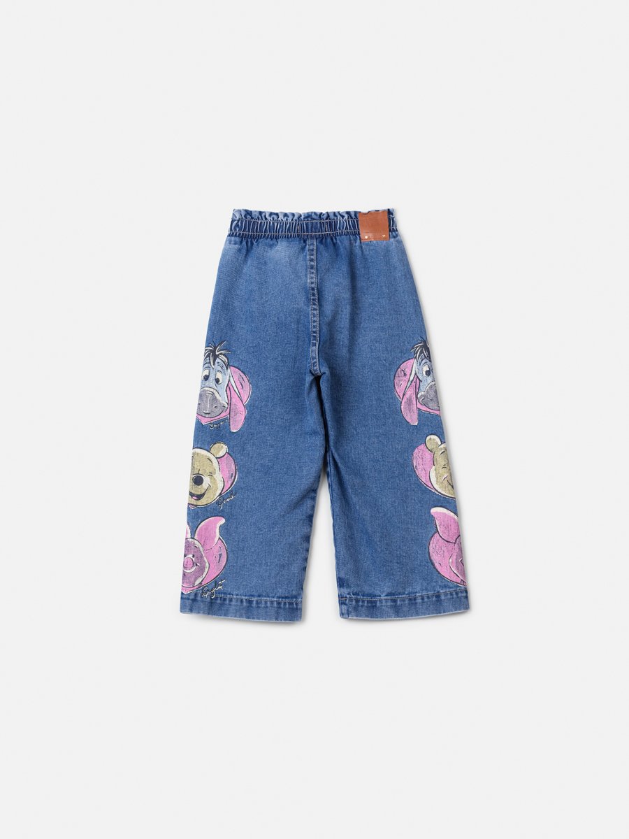Children's Pants Girl Anime Pooh and Friends Jeans