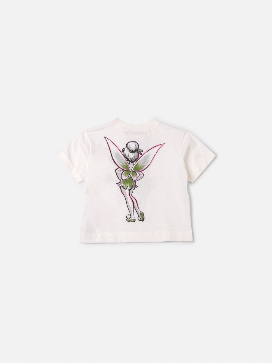 Tinker Bell Children's Anime Girl Blouse with Rhinestones