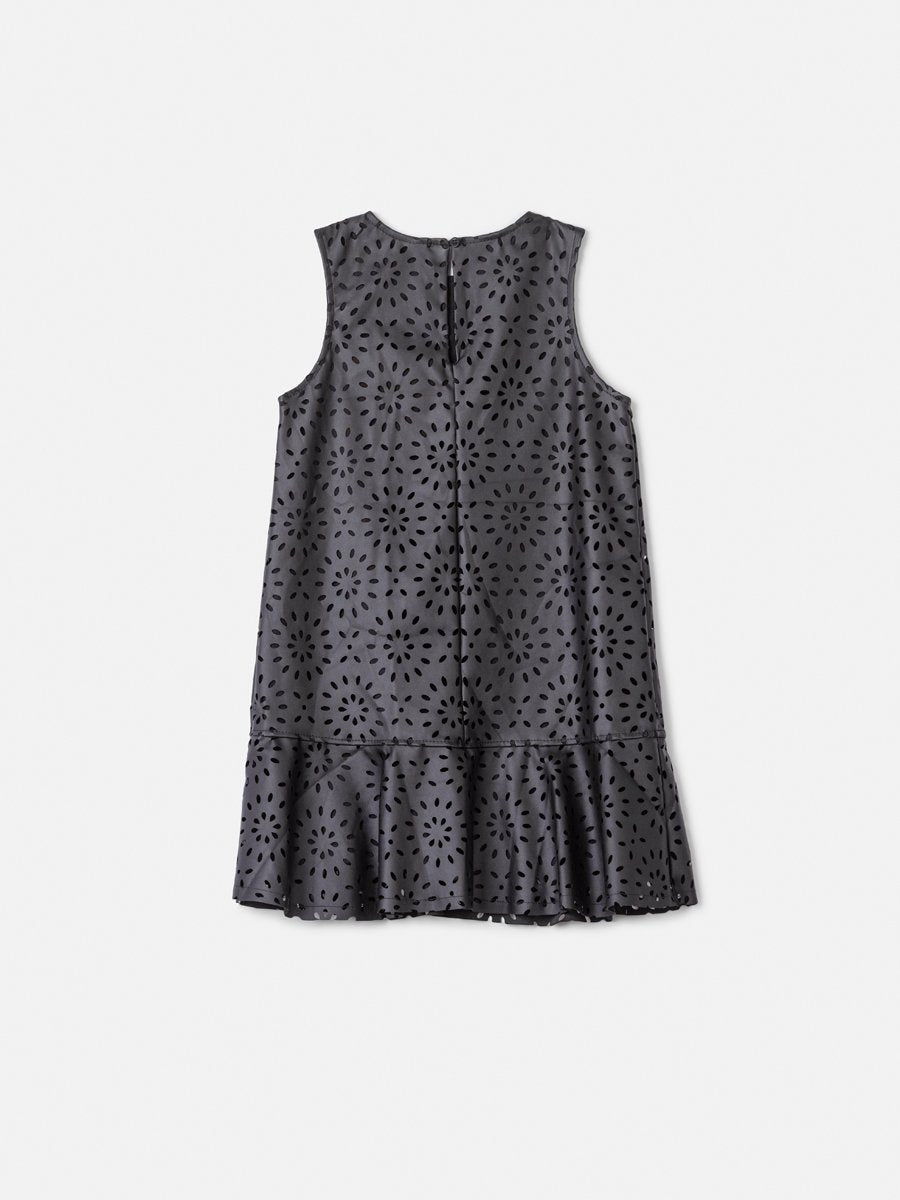Children's Dress Anime Girl Fake Leather