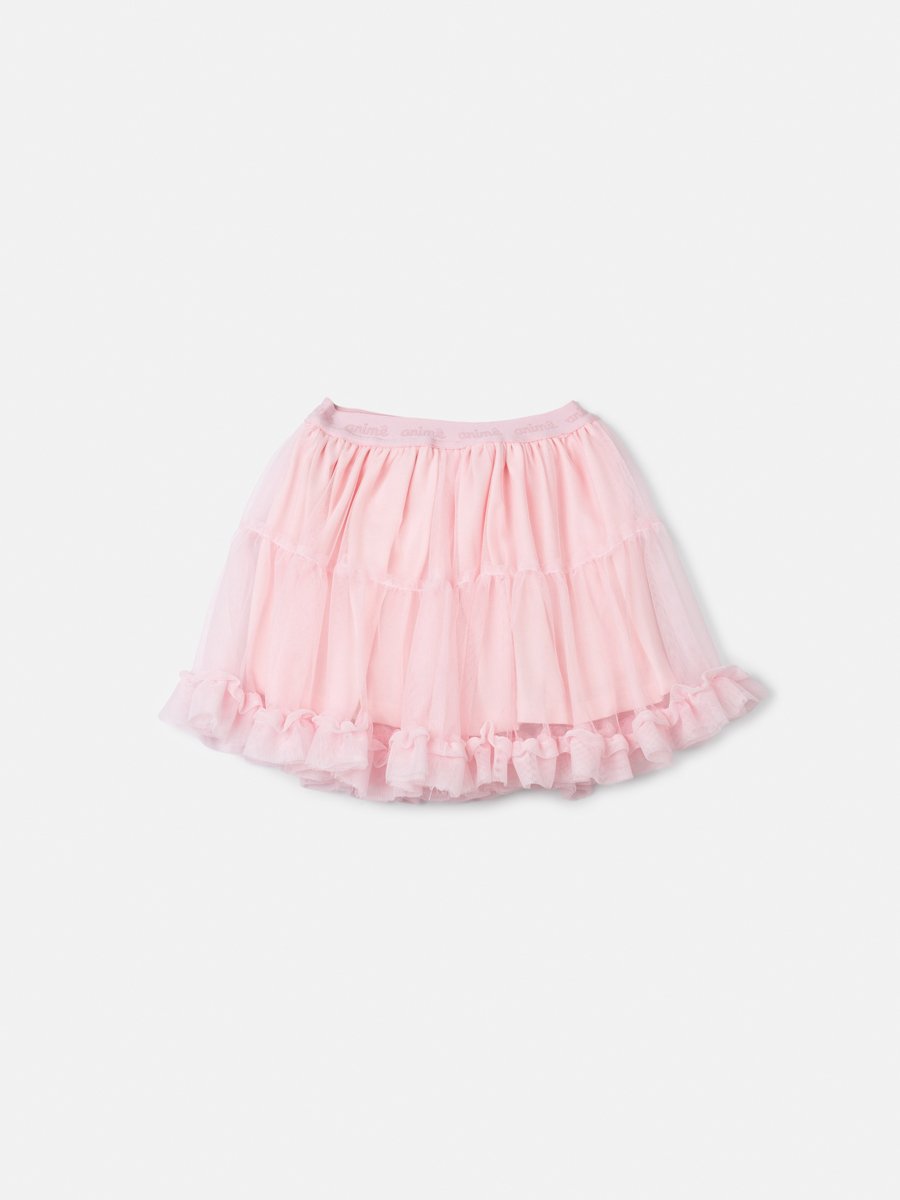 Children's Animé Tulle Skirt with Fru-fru Ruffle
