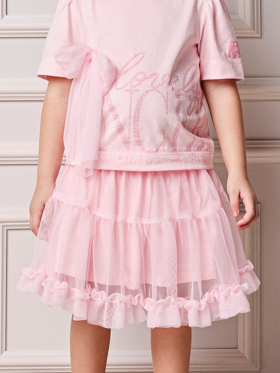 Children's Animé Tulle Skirt with Fru-fru Ruffle