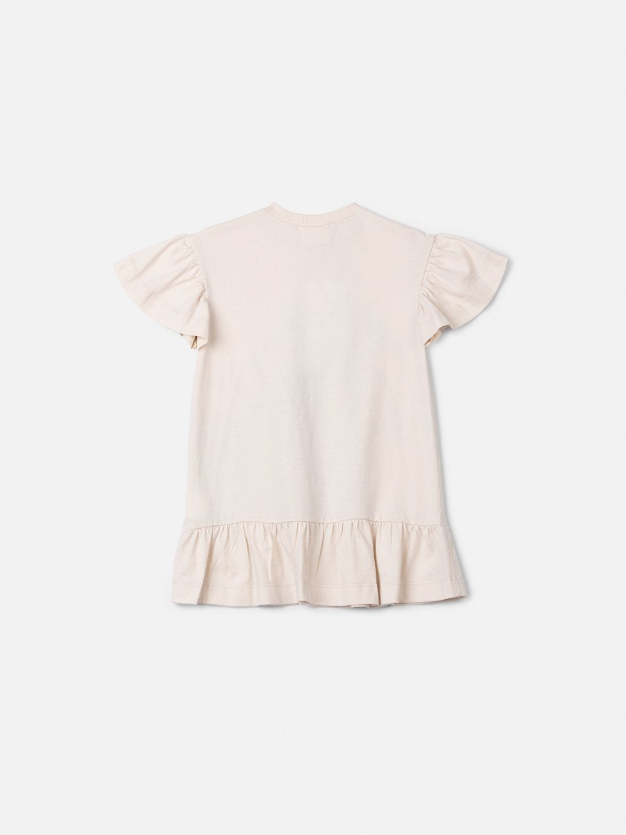 Animê Girls' Dress – pearl Elsa with Rhinestones