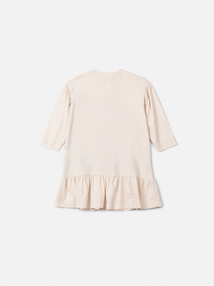 Animê Girls' Dress – Long Sleeve Elsa with Rhinestones