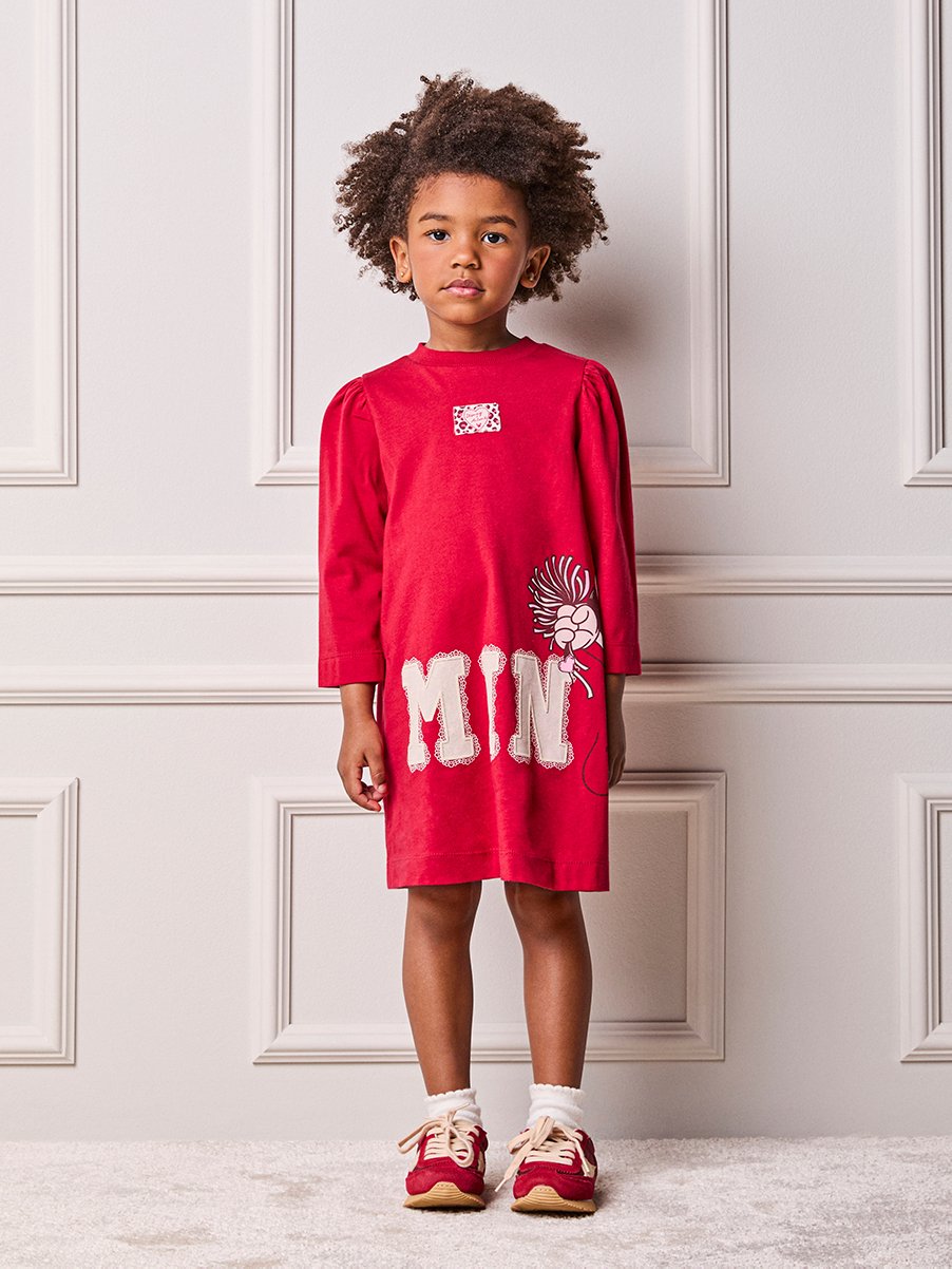 Children's Dress Anime Girl Long Sleeve Cherry by Minnie