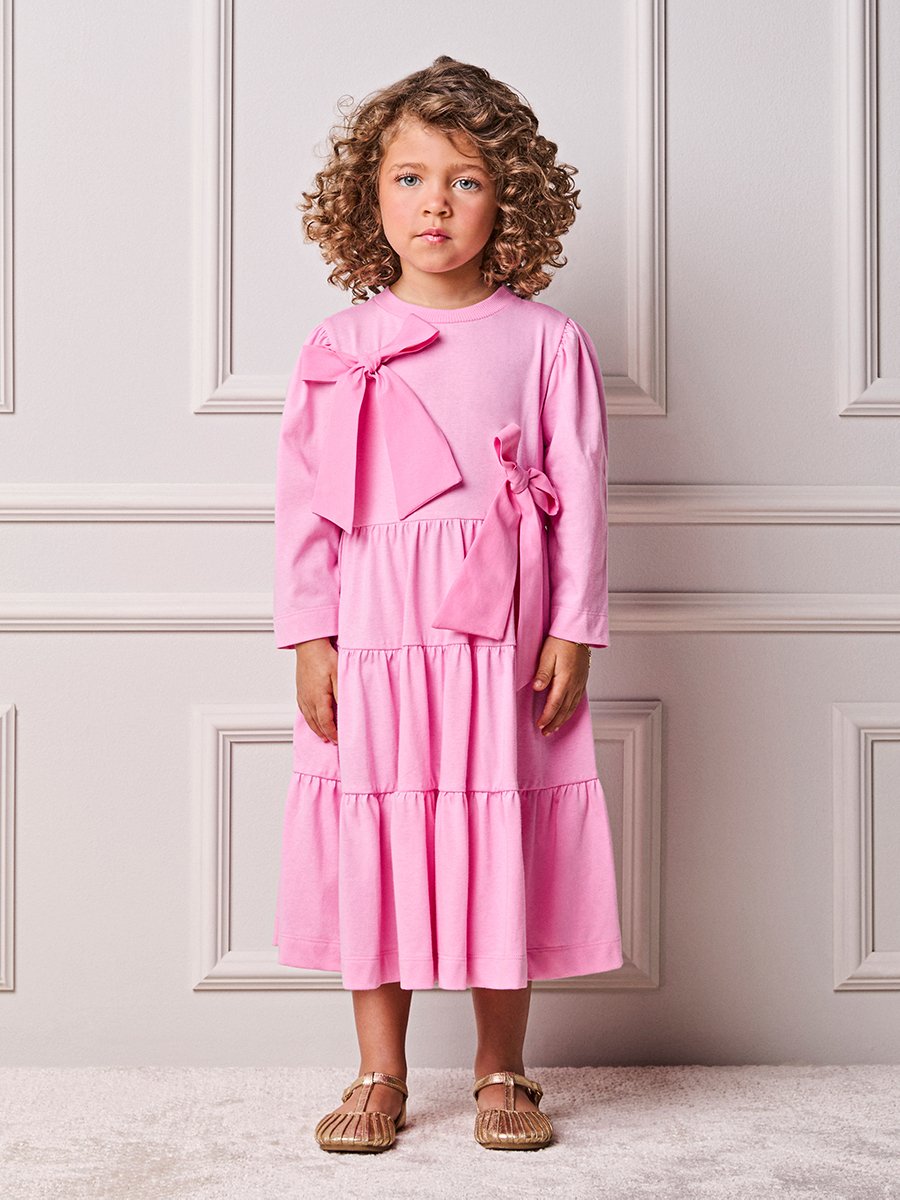 Children's Anime Girl Dress with Maxi Bows