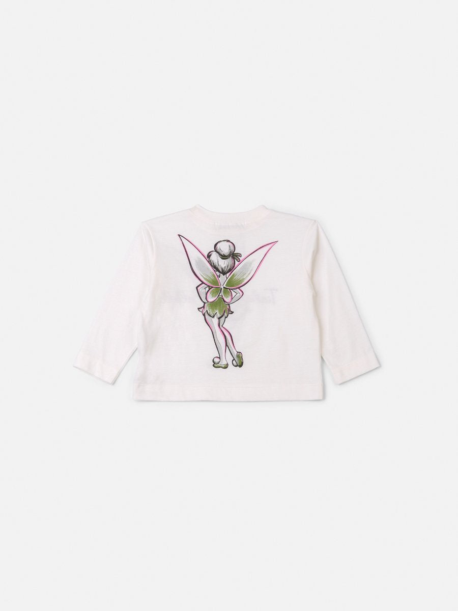 Tinker Bell Children's Anime Girl Blouse with Rhinestones