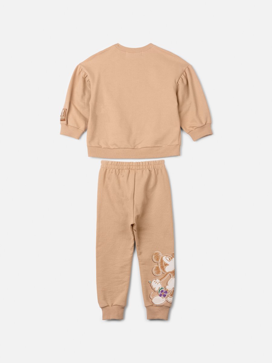 Children's Anime Girl Minnie's Garden Sweatshirt Set