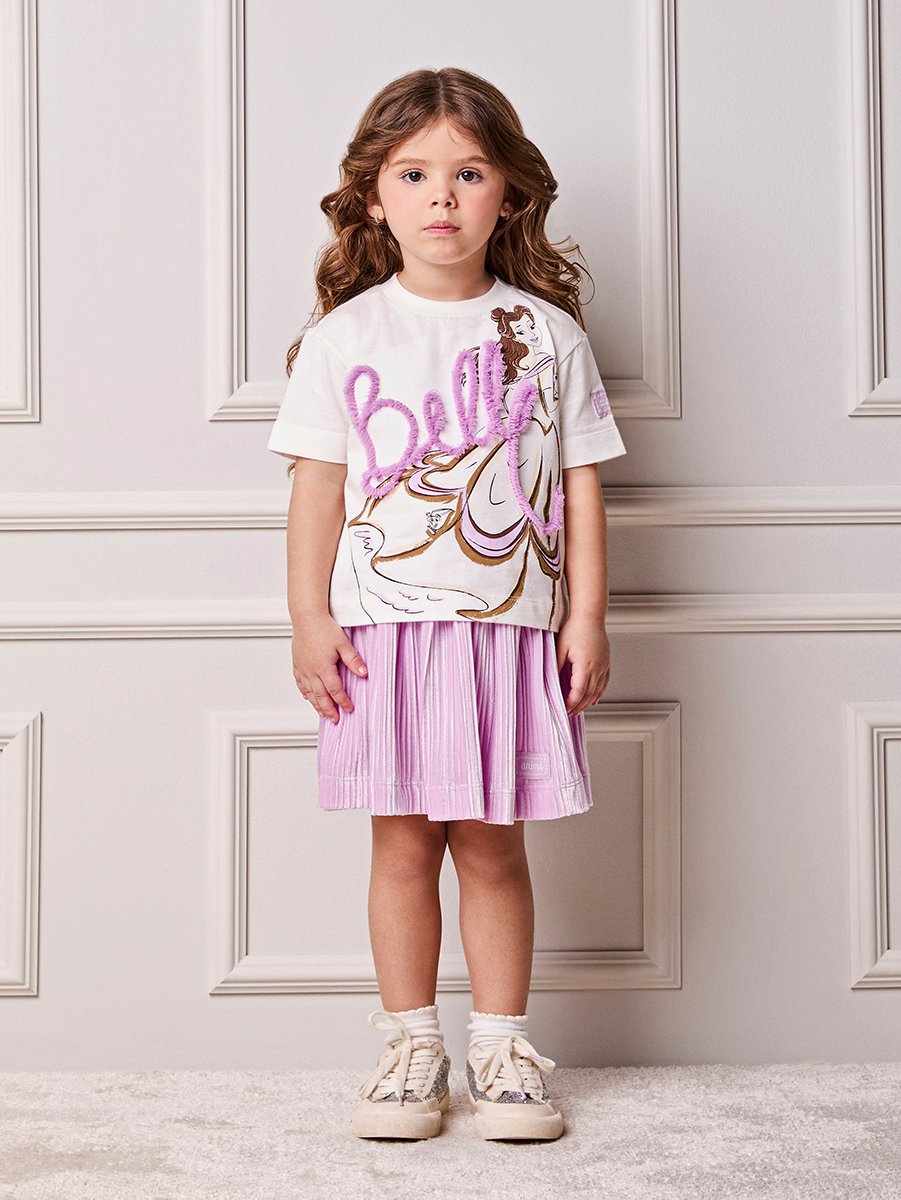 Girls' Anime Pleated Tulle Skort