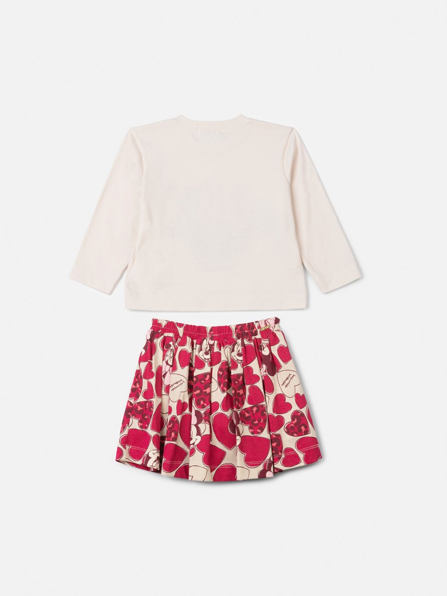 Minnie Anime Girl Children's Set with Fake Bag