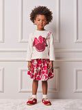 Minnie Anime Girl Children's Set with Fake Bag