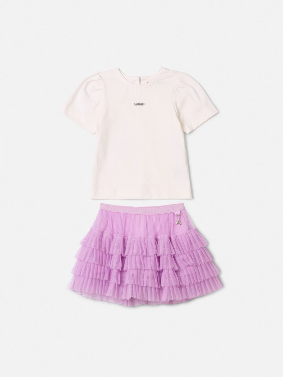 Anime Girl Children's Set with Fru-fru Tulle