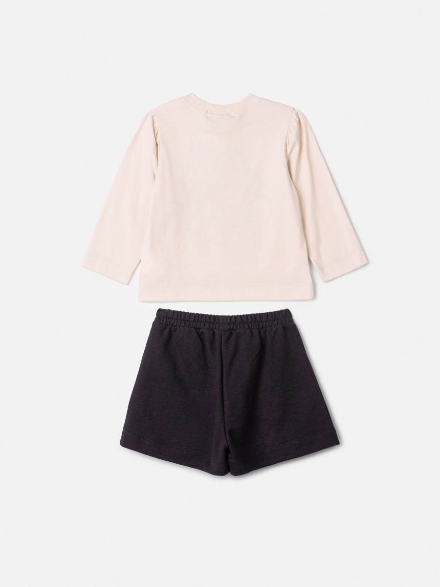 Animê Girls' Set – Western Mood with Pleats