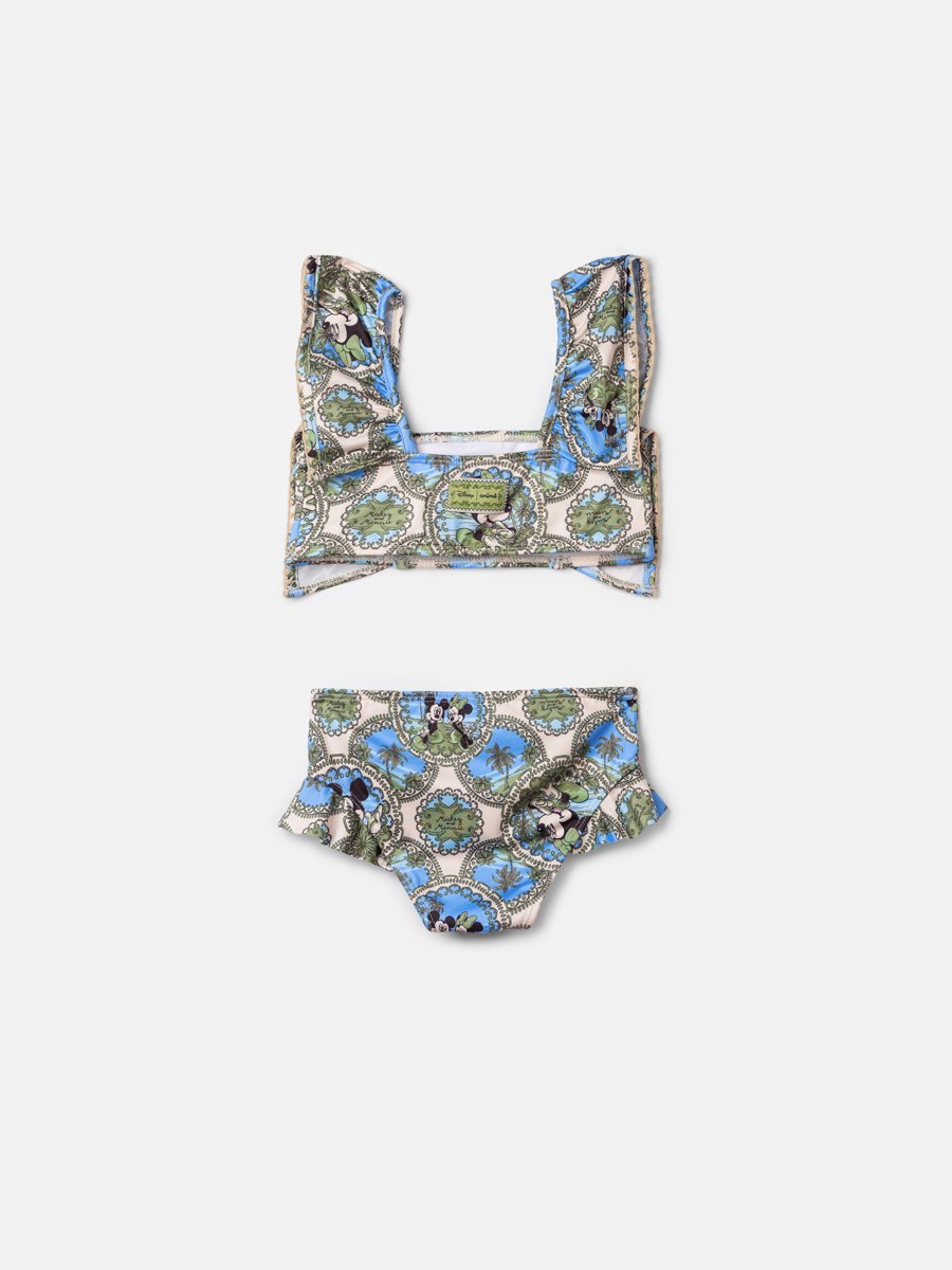 Minnie Paisley Bikini with Ruffles