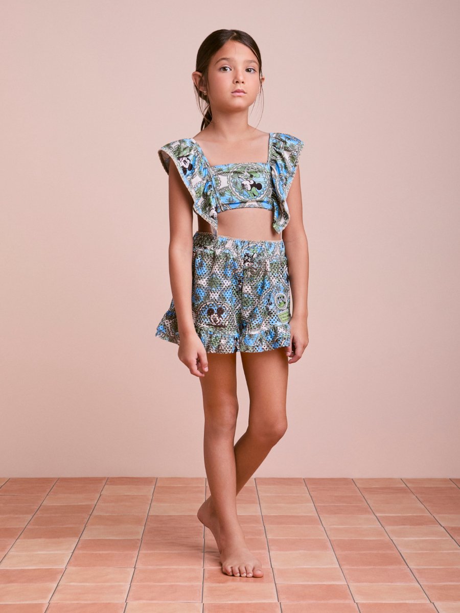 Children's Shorts Minnie Paisley Beach Cover-up