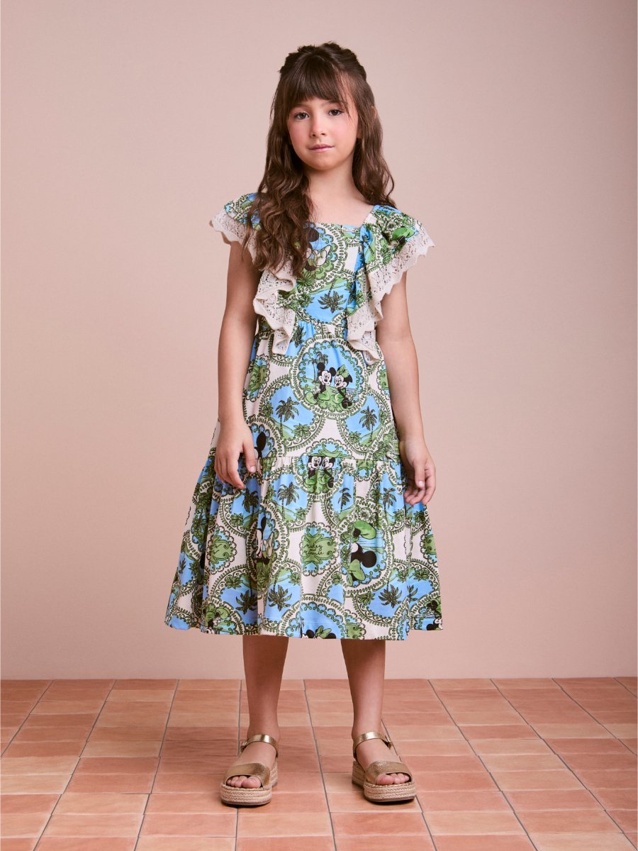 Disney Dress with Knitting Details