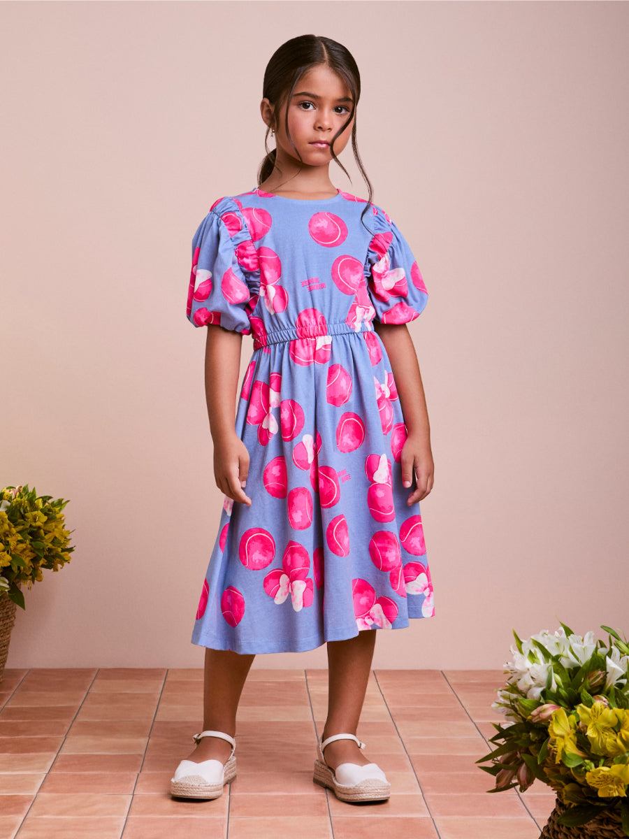 Children's Dress with Minnie Tennis Balls