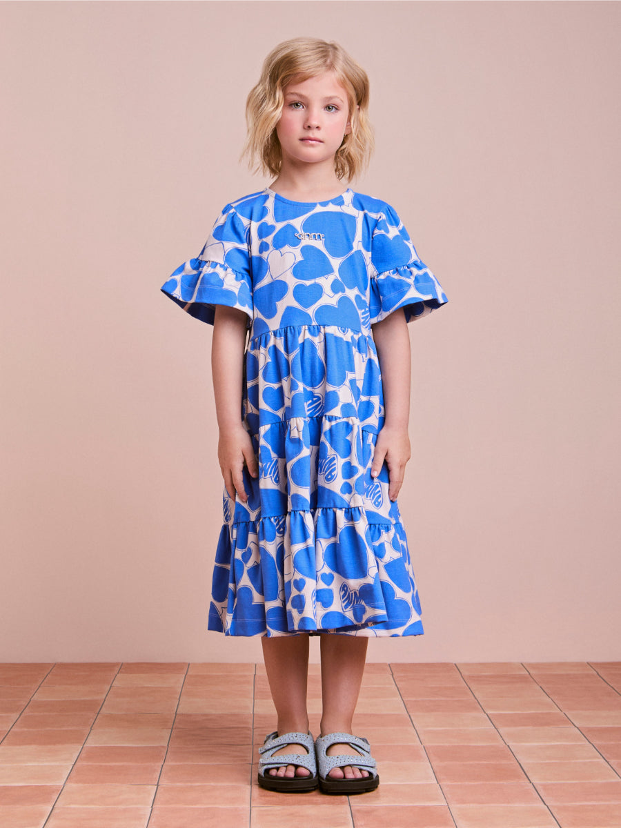 Blue Hearts Dress