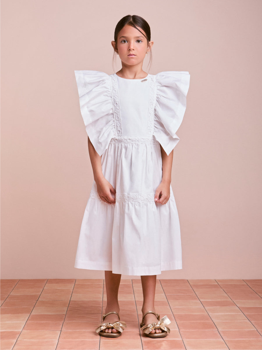Marias Children's Dress with Ruffles