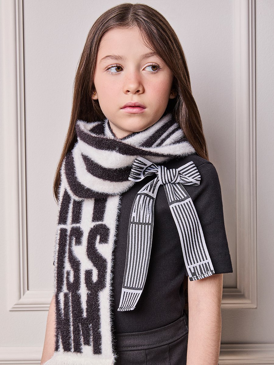 Children's Dress Animê Ribbed Pleated Dress with Bag