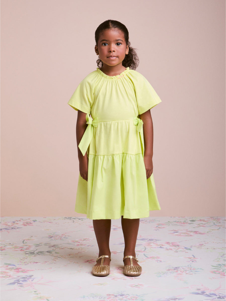 Children's Dress with Friezes and Bows