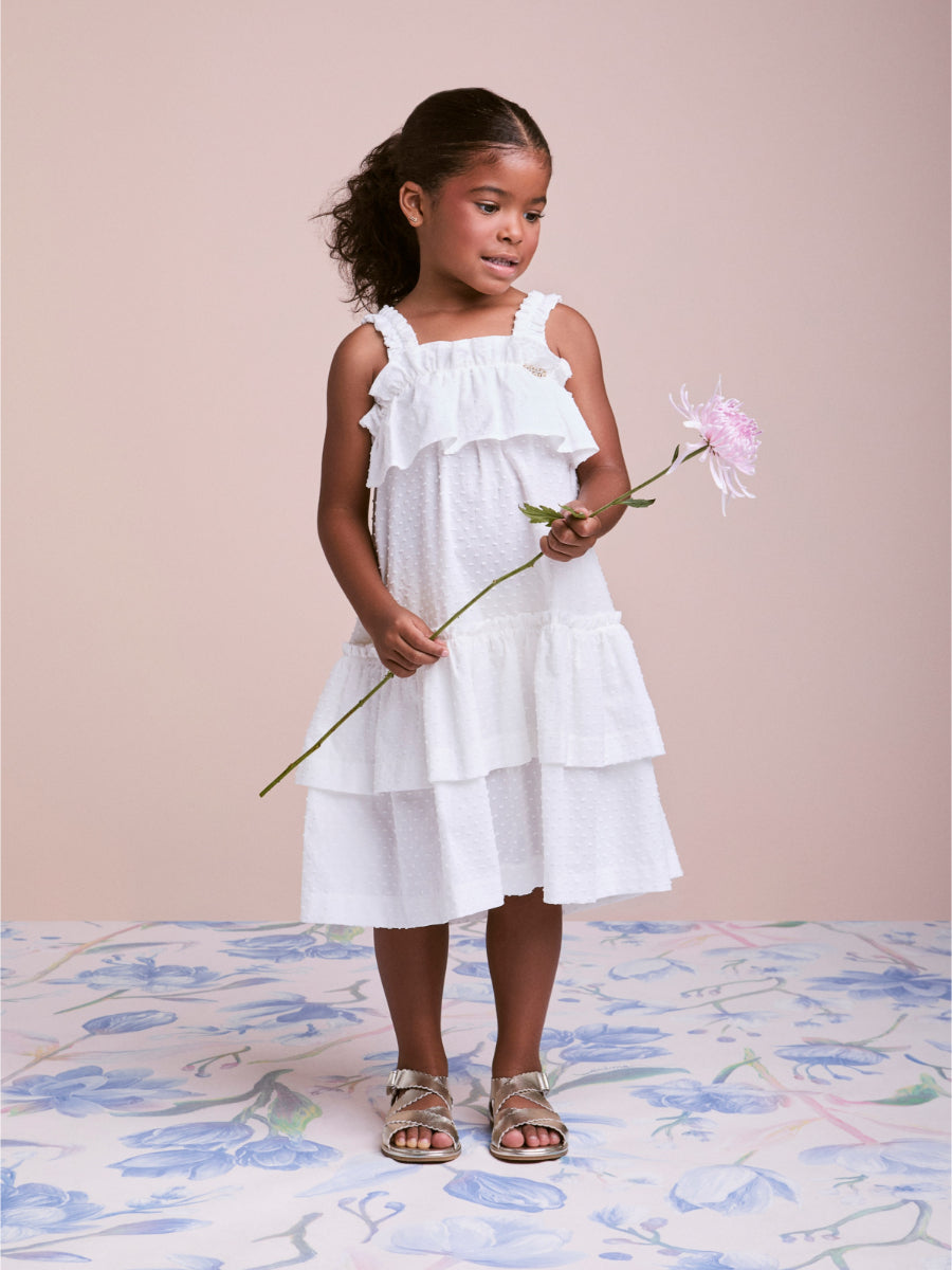 Children's Dress with Ruffles