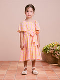 Pink Checkered Dress